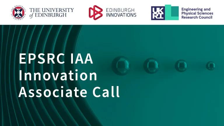 EPSRC IAA Innovation Associate Call header