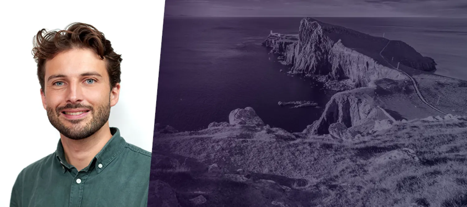 Image shows Peter Baker, Business Development Executive for Nature and Biodiversity at Edinburgh Innovations