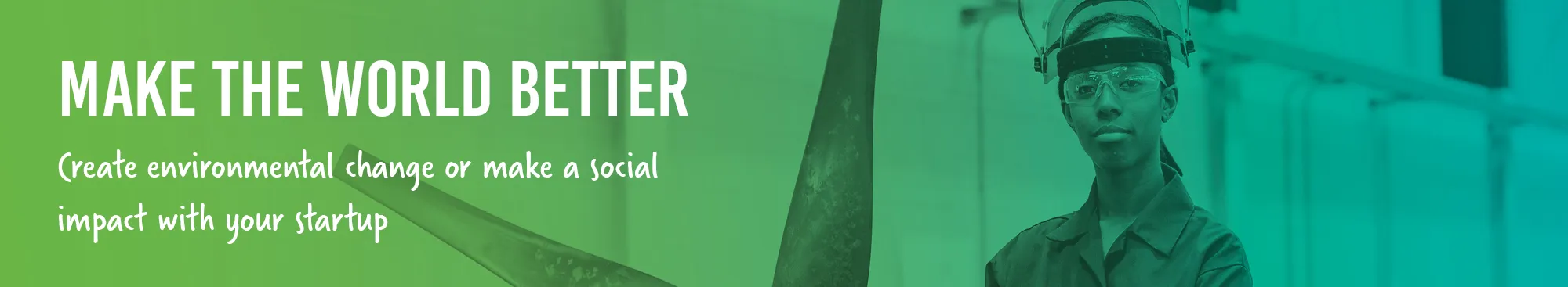 Make the world better - banner 